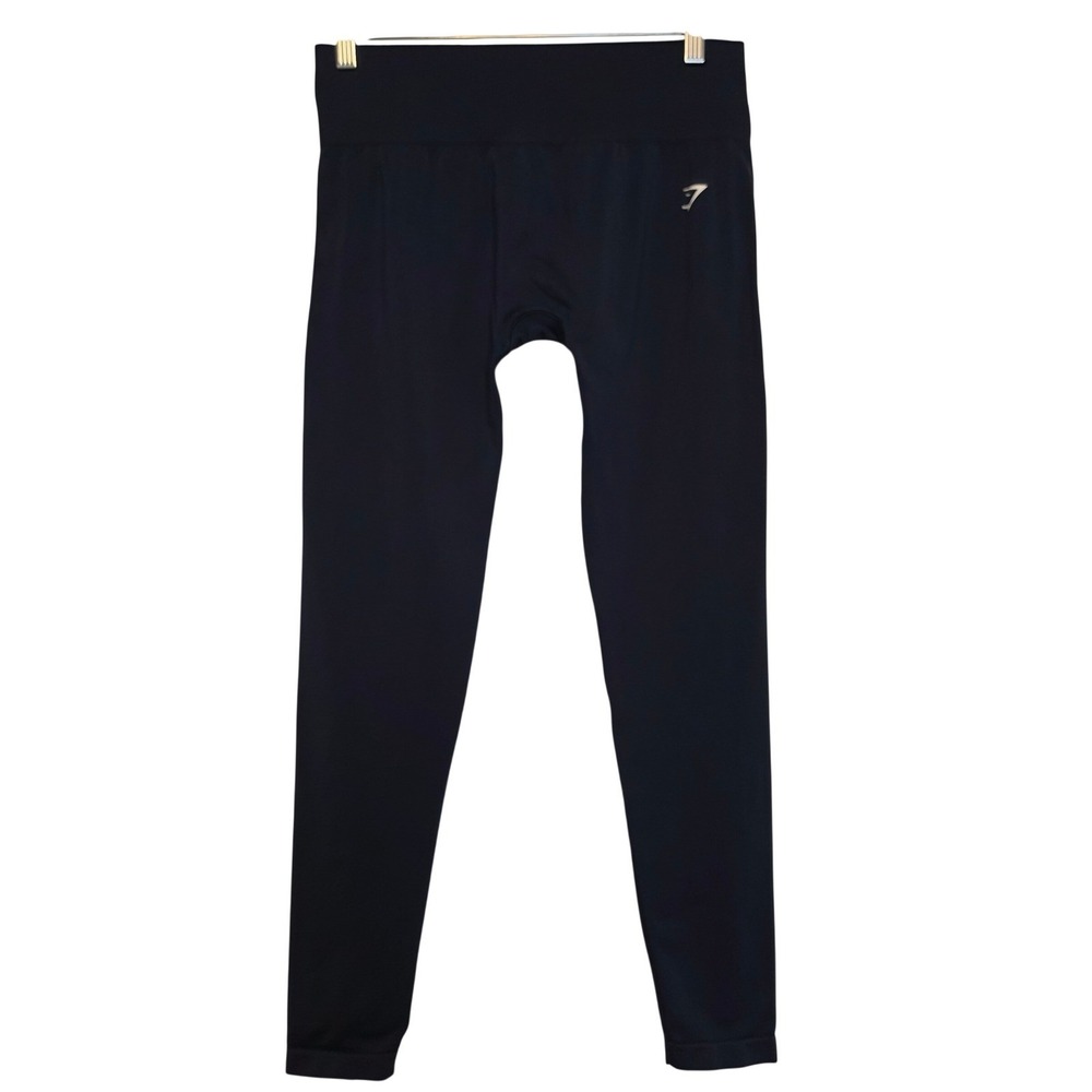 Gymshark Vital Seamless High Waisted Athletic Leggings Navy Blue Size M-L